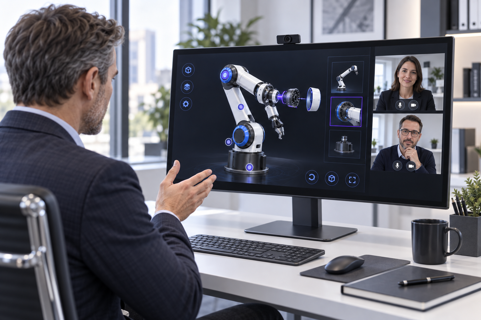 Interaktivní 3D aplikace při online obchodním jednání